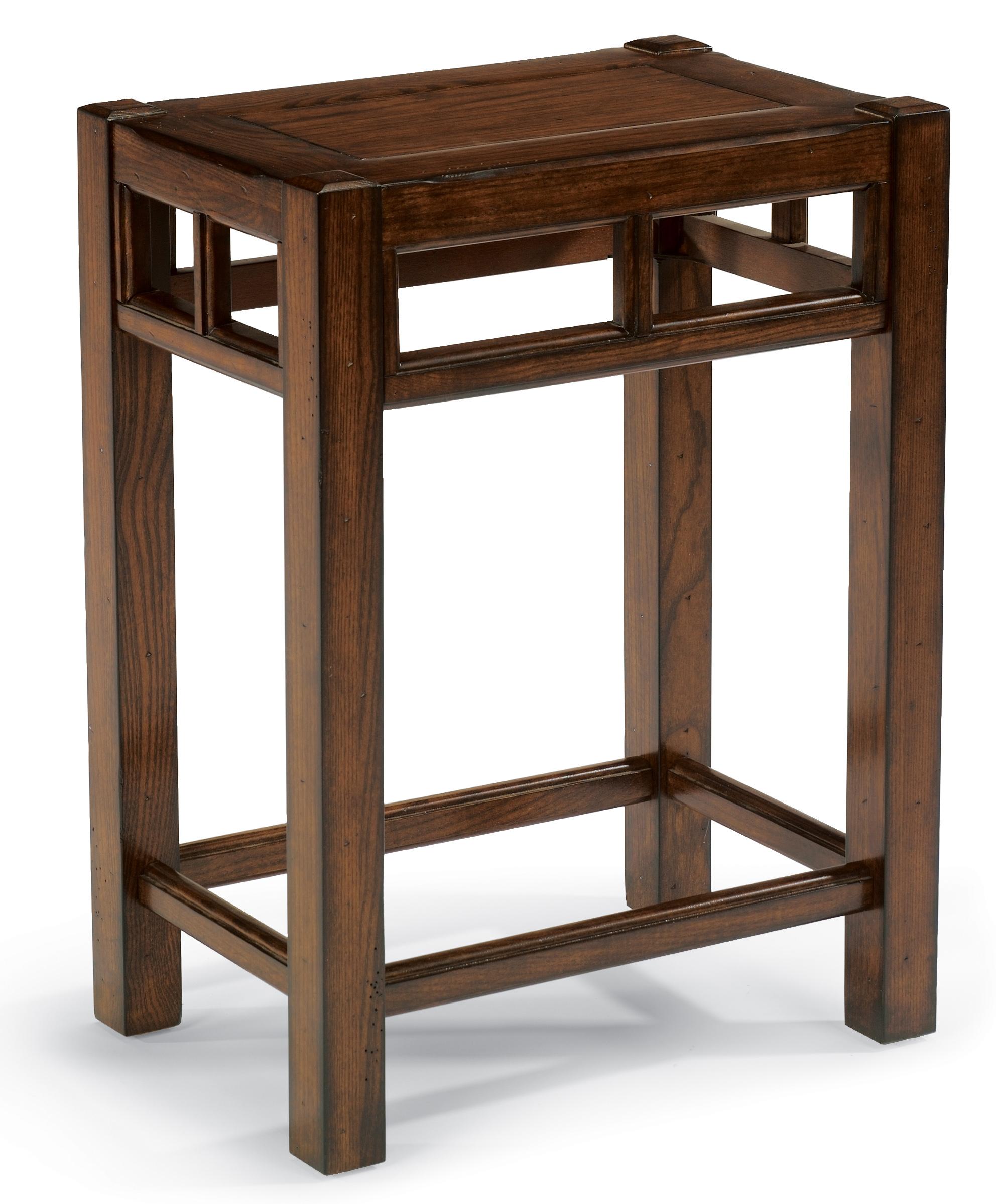 Flexsteel Sonoma End Table with Slat Accents AHFA End Tables